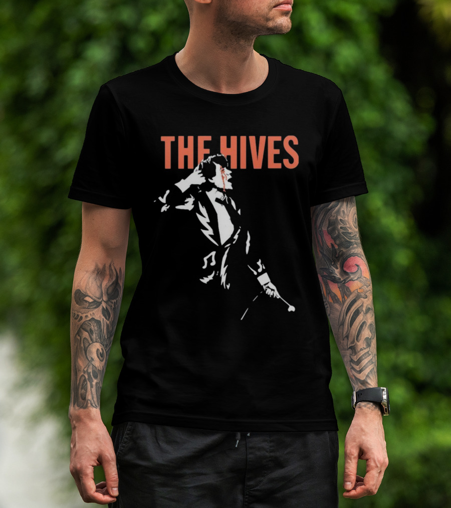 The Hives Bleeding Pelle Stage Performance T-Shirt