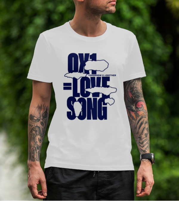 0X1 = Lovesong Tomorrow X Together T-Shirt