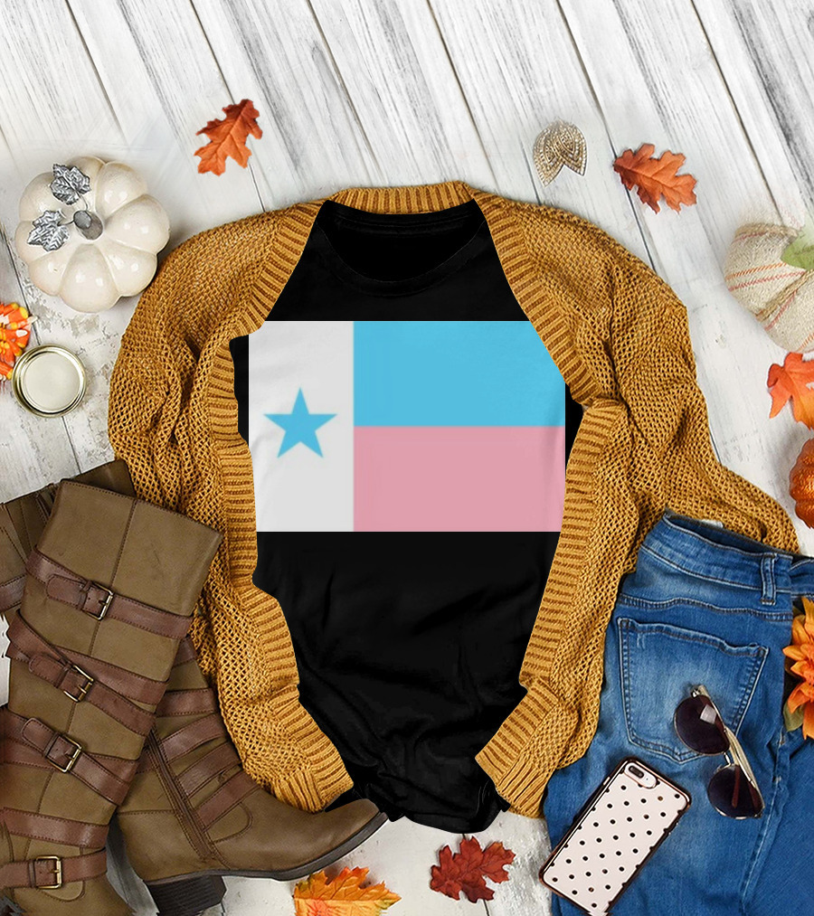 Texas Trans Pride Equals Trans Texas Flag T-Shirt