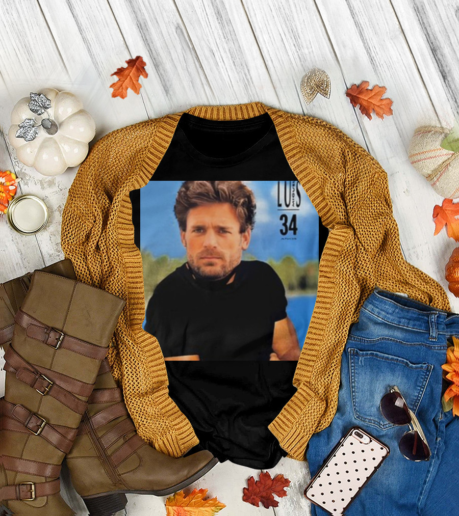 Luis Miguel 34 Album Cover Styled T-Shirt