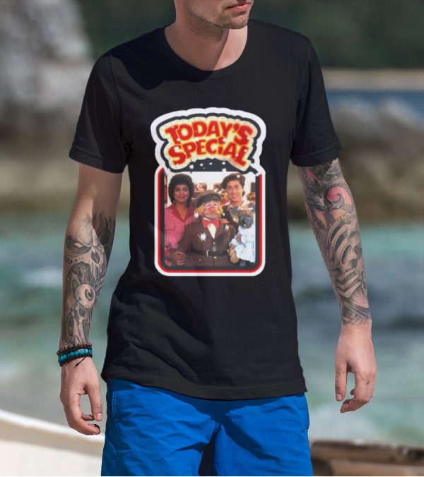 Today's Special 80's Nickelodeon Craig Baird Retro TV Cast T-Shirt