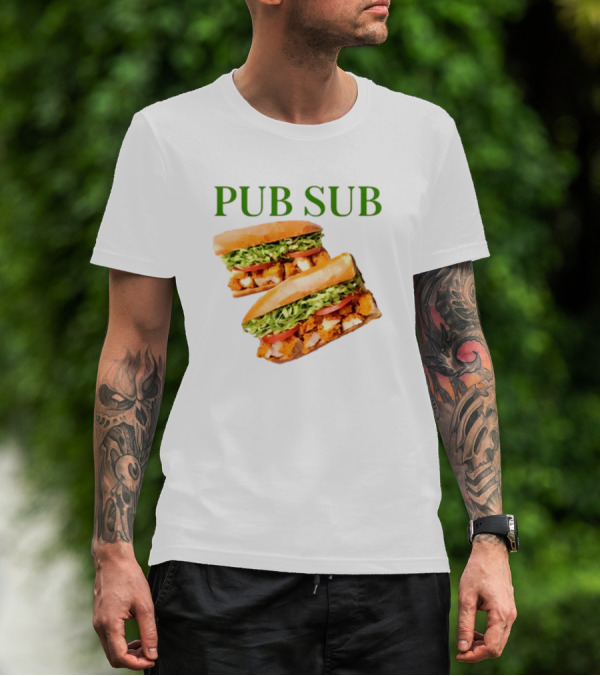 Middleclassfancy Chicken Tender Pub Sub Duo T-Shirt
