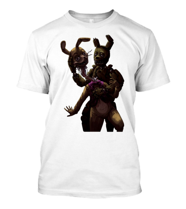 Springtrap Vs Malhare Battle Scene T-Shirt