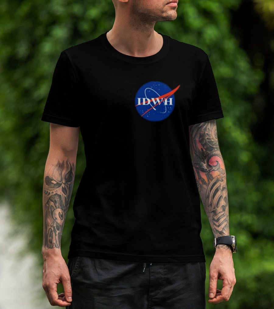 I Don't Work Here IDWH NASA T-Shirt
