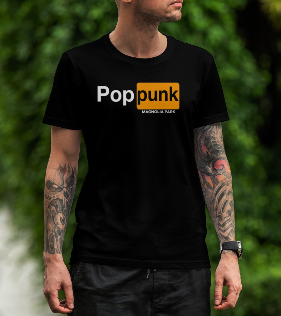 Pop Punk Magnolia Park Block T-Shirt