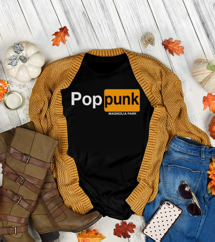 Pop Punk Magnolia Park Block T-Shirt