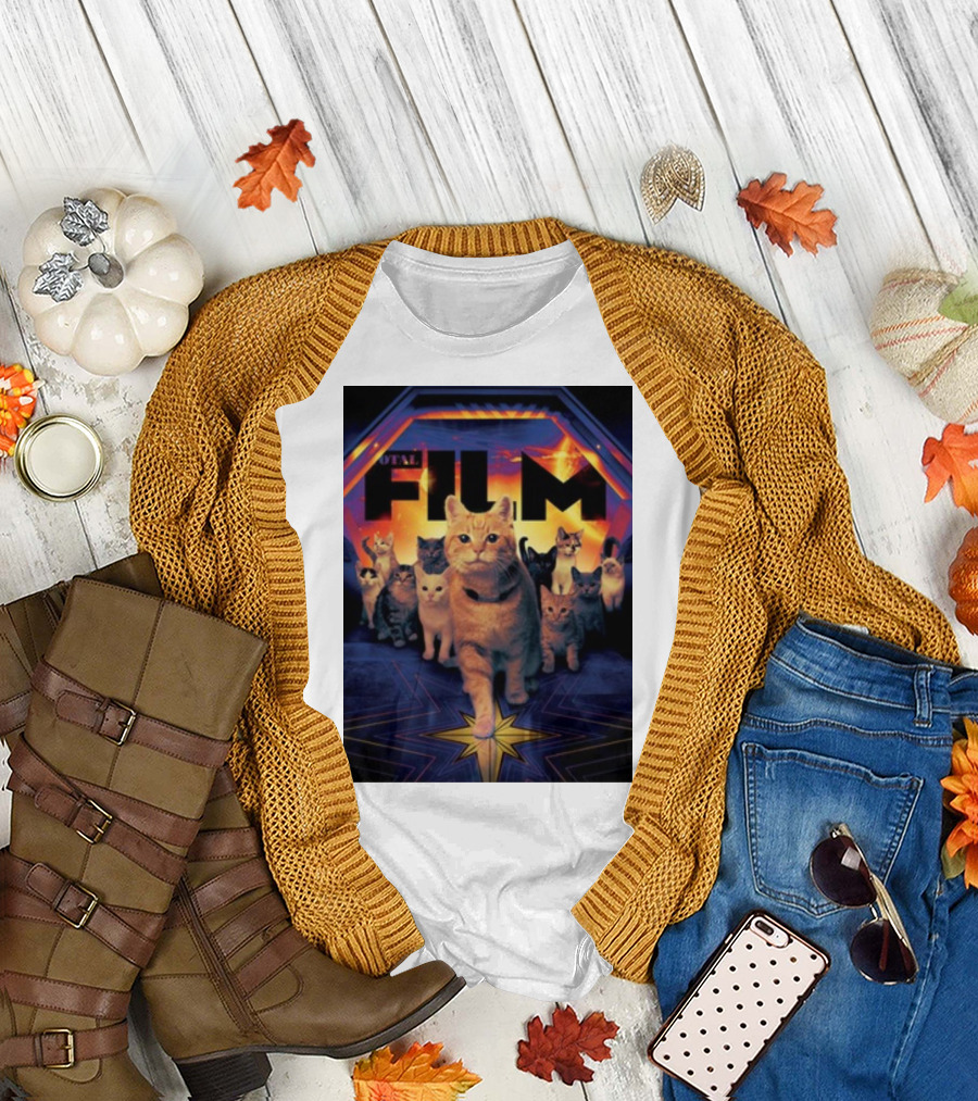 Marvel Studios Enter The Flerkens Cat Total Film Magazine Cover Cats Star T-Shirt