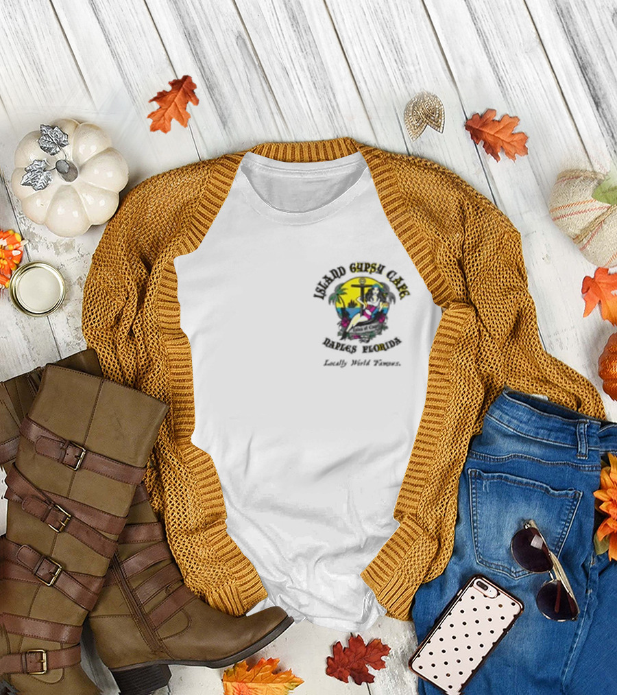 Island Gypsy Key West Florida Tropical Scene T-Shirt