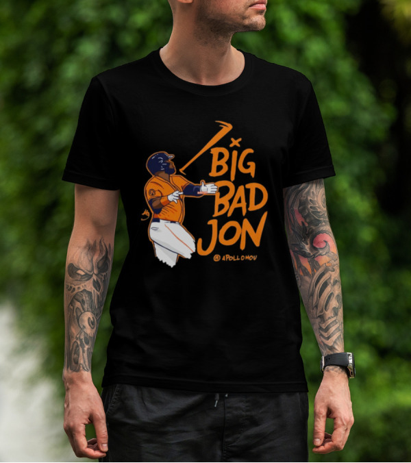 Big Bad Jon Singleton Apollo Houston Baseball Player T-Shirt