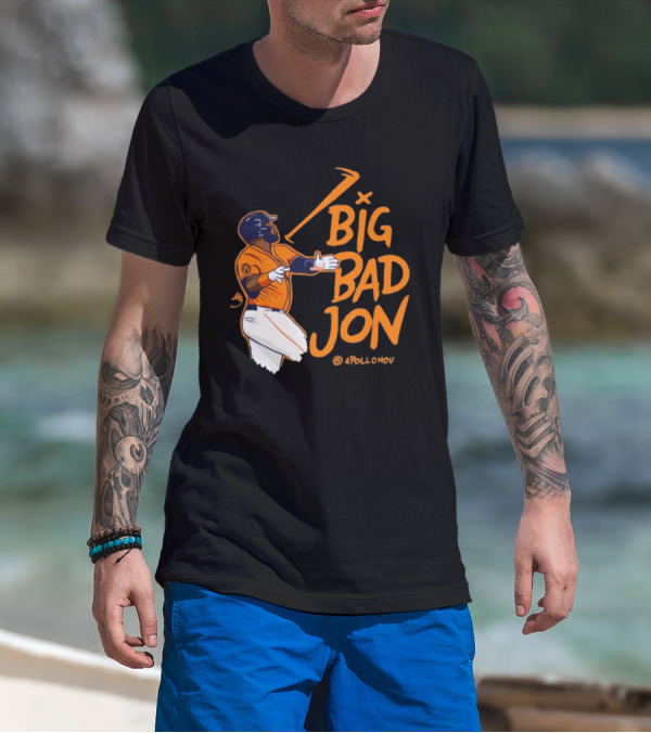 Big Bad Jon Singleton Apollo Houston Baseball Player T-Shirt