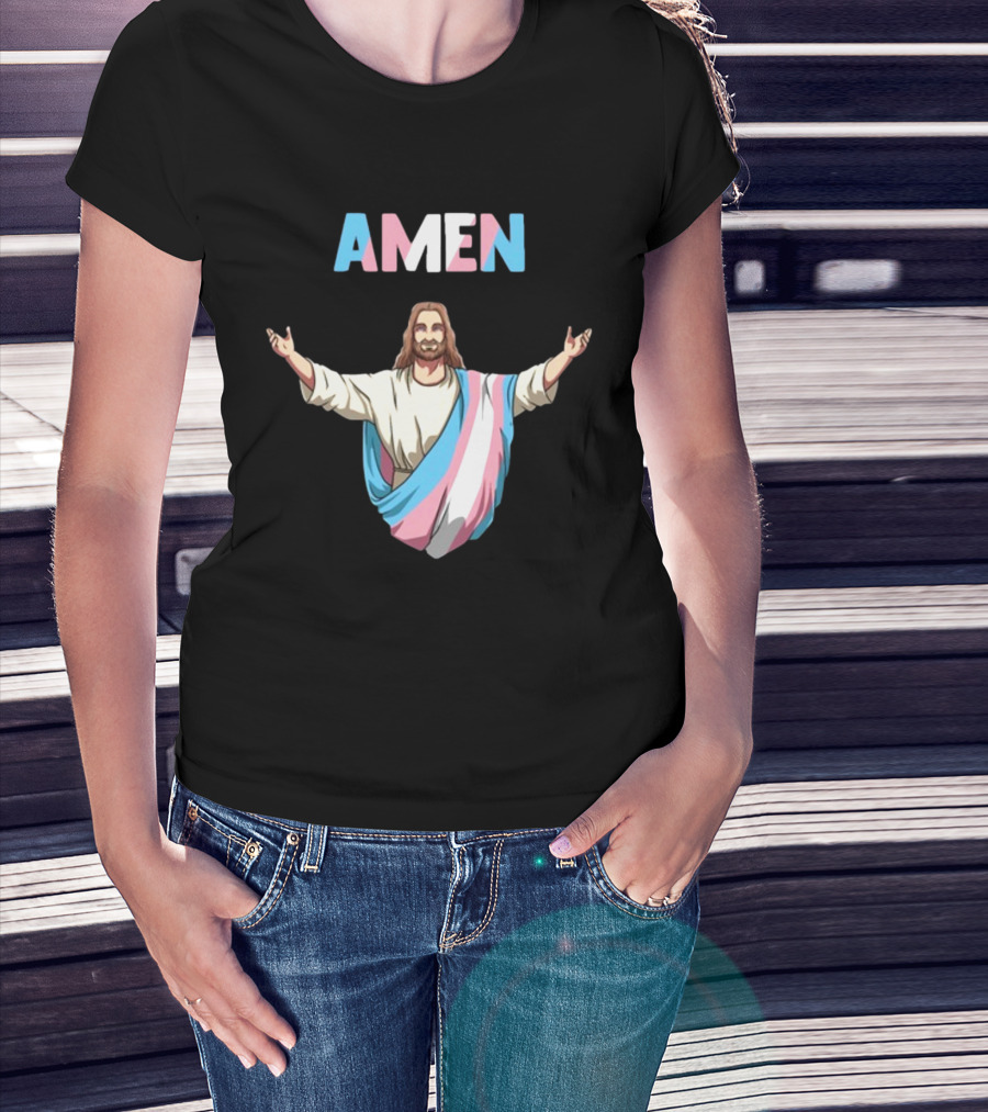 Amen Jesus X Chromosomes T-Shirt