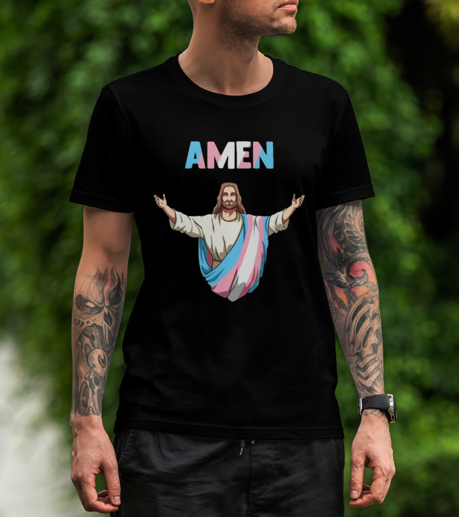 Amen Jesus X Chromosomes T-Shirt