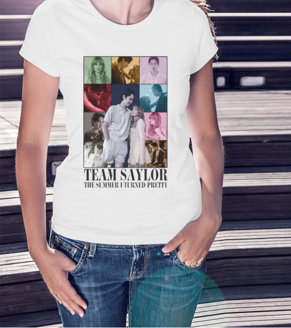 Team Saylor The Summer I Turned Pretty The Eras Tour T-Shirt