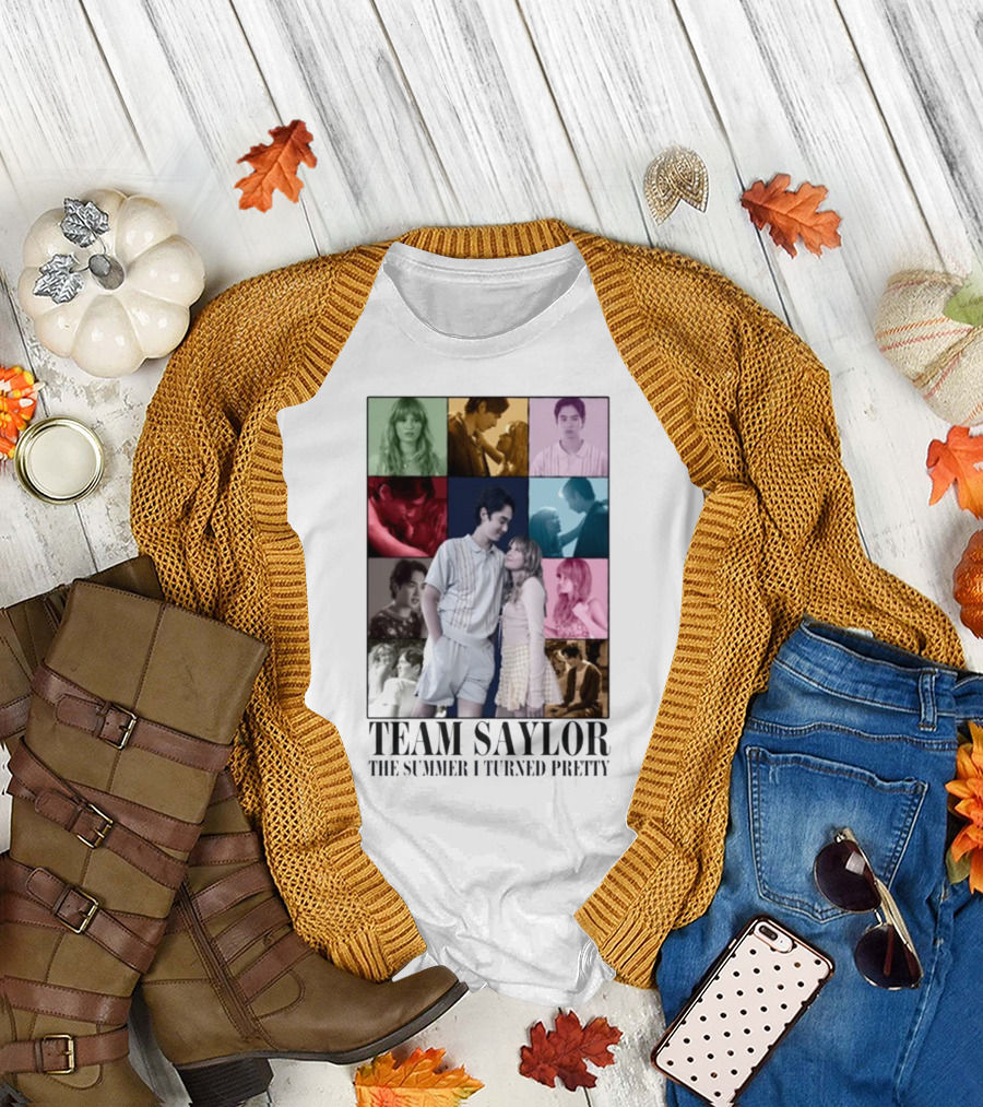 Team Saylor The Summer I Turned Pretty The Eras Tour T-Shirt
