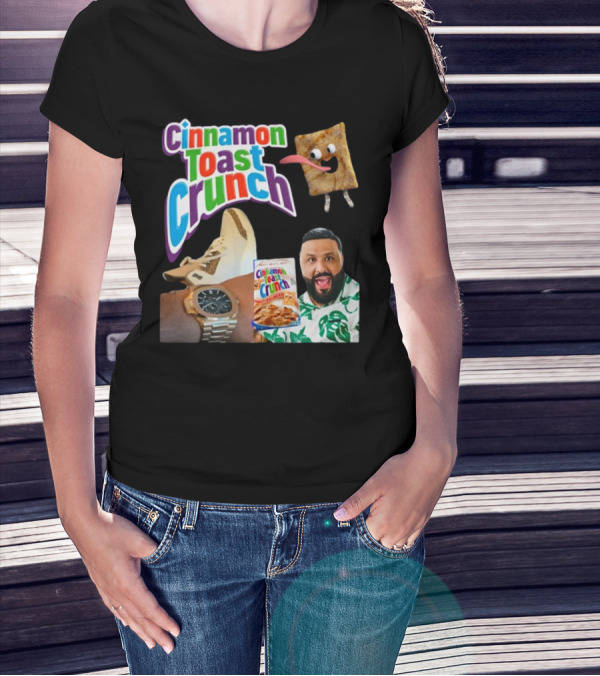 Cinnamon Toast Crunch Meme DJ Khaled Watch Sneakers Cereal T-Shirt