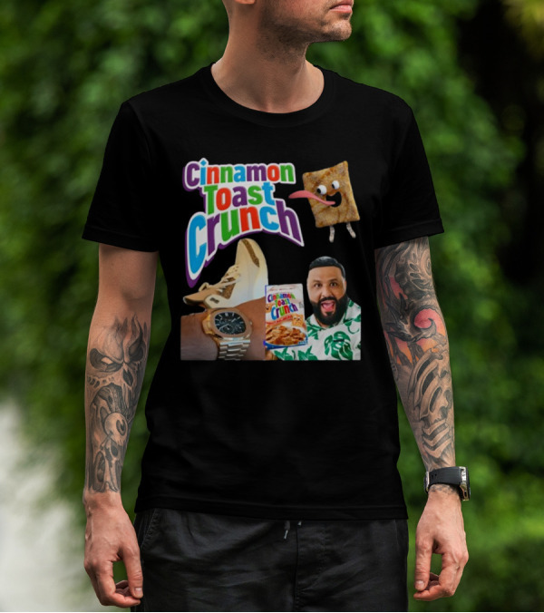 Cinnamon Toast Crunch Meme DJ Khaled Watch Sneakers Cereal T-Shirt