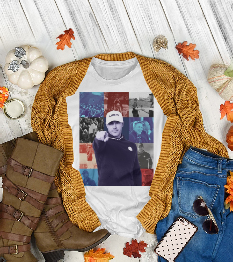 Ryder Cup USA Brooks Koepka The Eras Tour Photo Collage T-Shirt