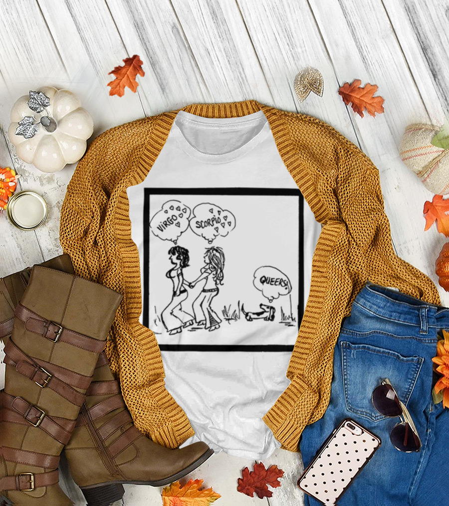 The Lesbian Tide 1971 Virgo Scorpio Queers T-Shirt