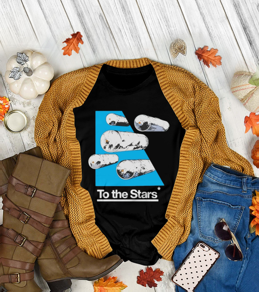 To the Stars Tic Tac Comic By Thomas Tenney T-Shirt