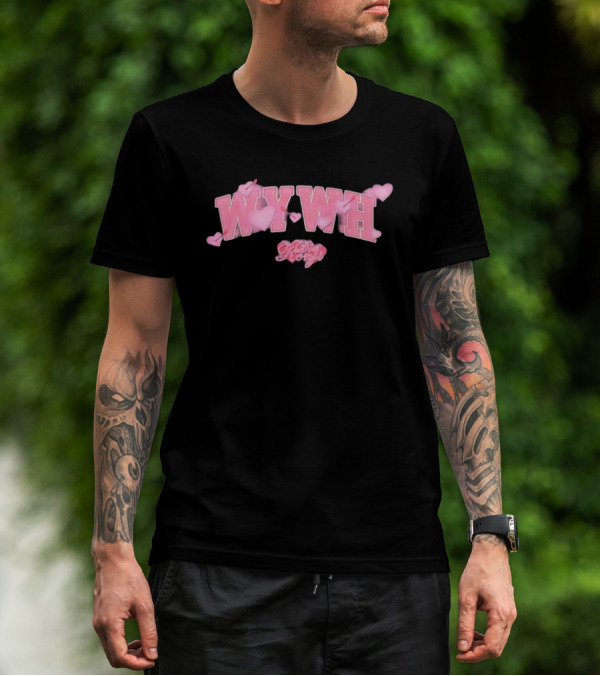WYWH Dro Kenji With Pink Hearts T-Shirt
