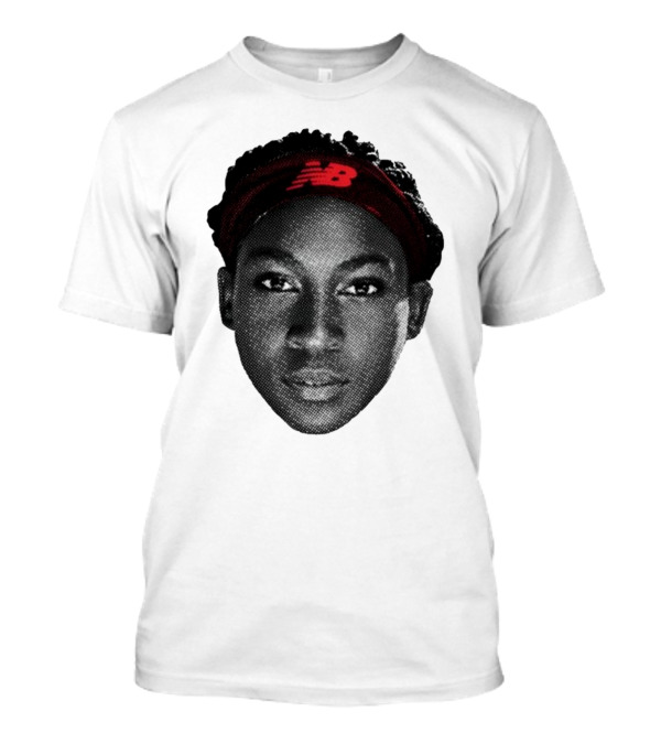 Coco Gauff Call Me Champion New Balance Face T-Shirt