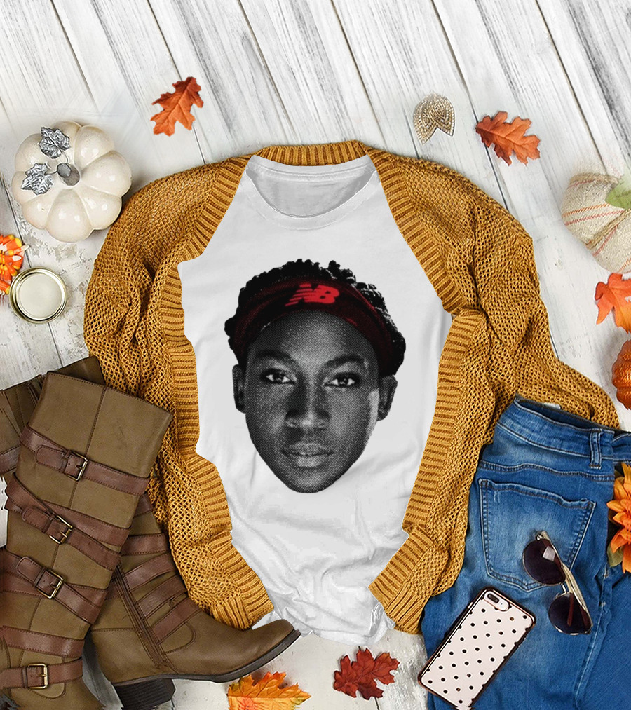 Coco Gauff Call Me Champion New Balance Face T-Shirt