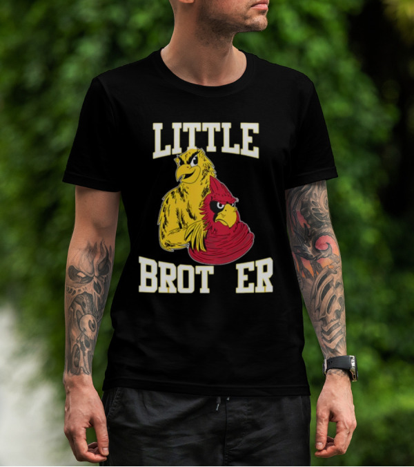 LITTLE BROTHER Iowa Hawkeyes Iowa State Cyclones Rivalry T-Shirt