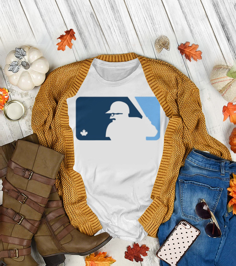 Davis Schneider's Babe Schneider Baseball Silhouette with Canadian T-Shirt