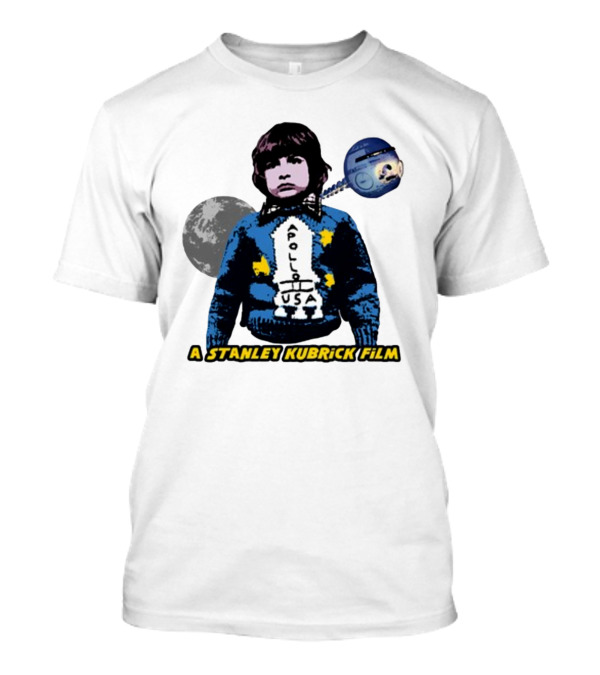 Apollo USA Moon Landing A Stanley Kubrick Film T-Shirt
