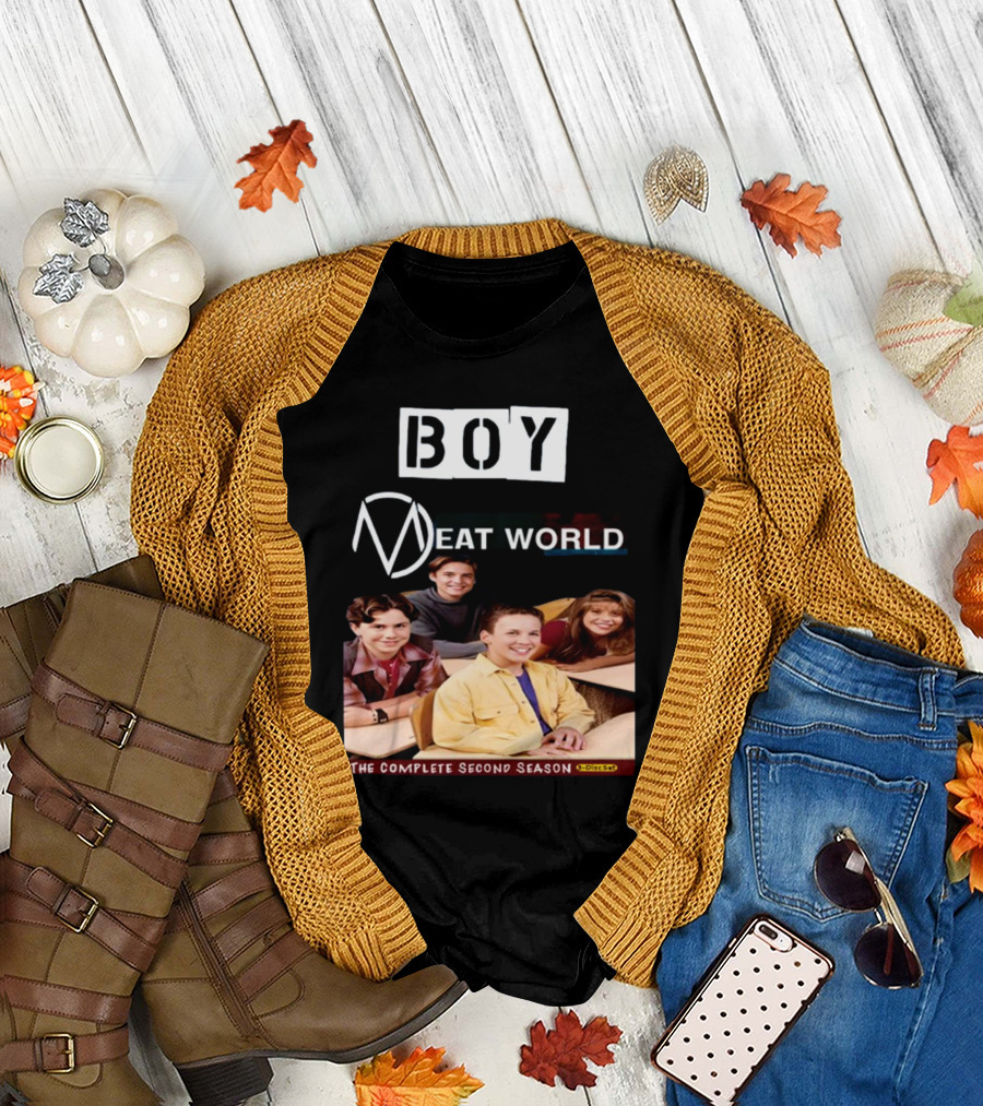 Boy Meat World The Complete Second Season DVD Cast Classroom T-Shirt