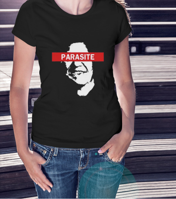 Nabunturanguy Davaomigrant Parasite Face Red Bar Iconic T-Shirt