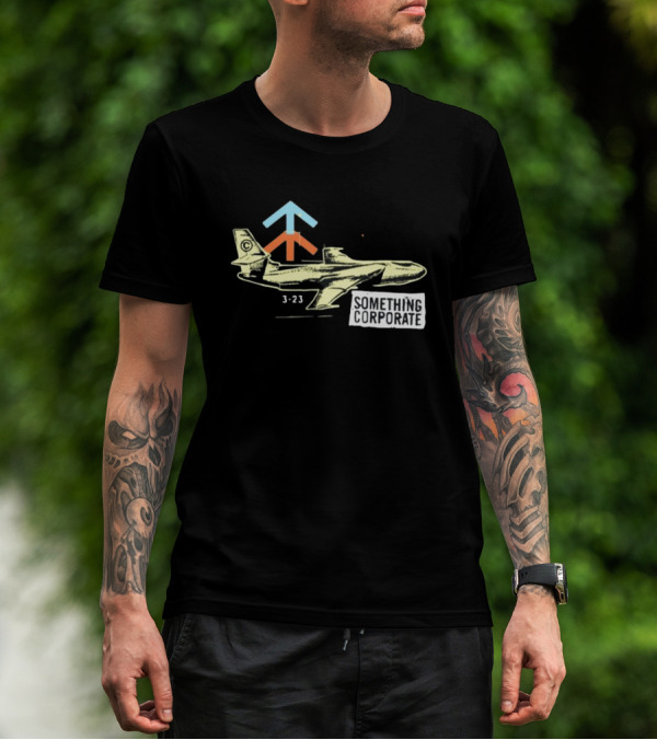 Something Corporate North Airplane 3-23 T-Shirt
