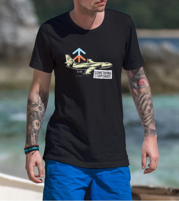 Something Corporate North Airplane 3-23 T-Shirt