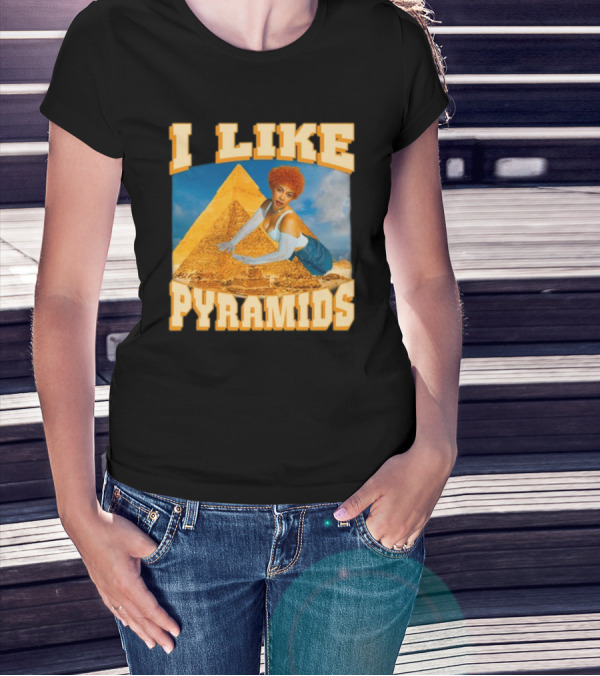 Ice Spice I Like Pyramids 90s Style Cleopatra Nostalgia T-Shirt
