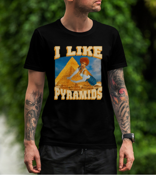 Ice Spice I Like Pyramids 90s Style Cleopatra Nostalgia T-Shirt