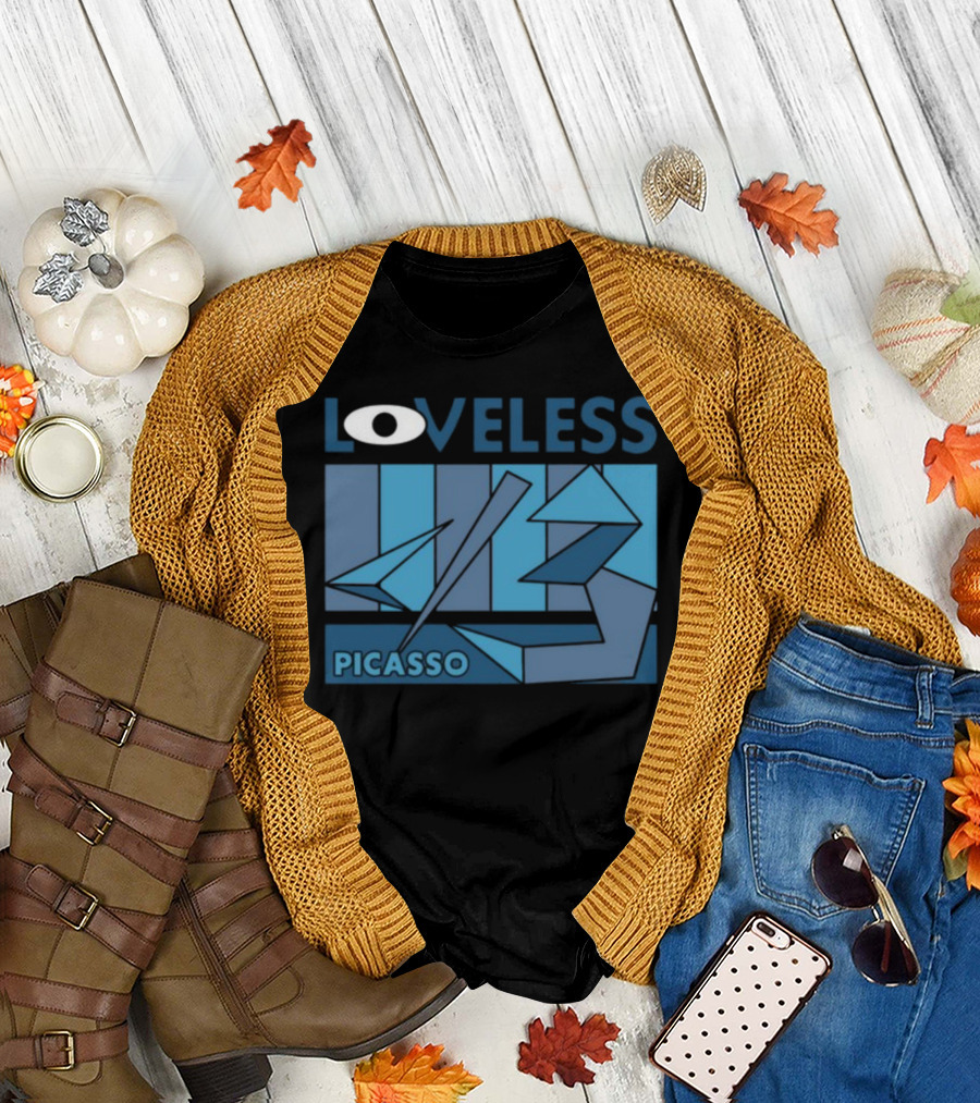 LOVELLESS Picasso Abstract Eye T-Shirt