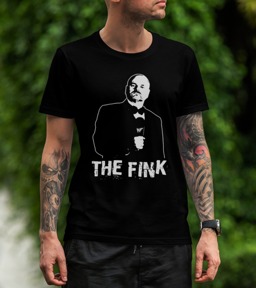 The Fink Howard Finkel WWF Legends Of Wrestling T-Shirt