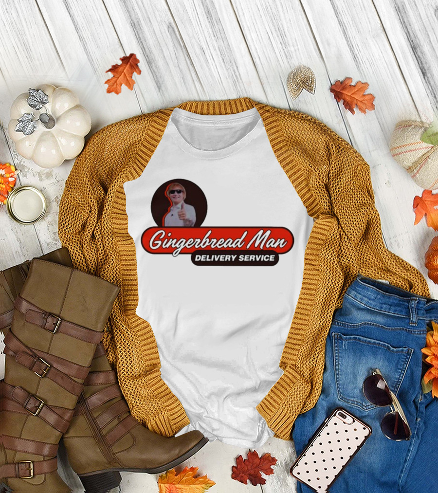 Gingerbread Man Delivery Service Iconic T-Shirt