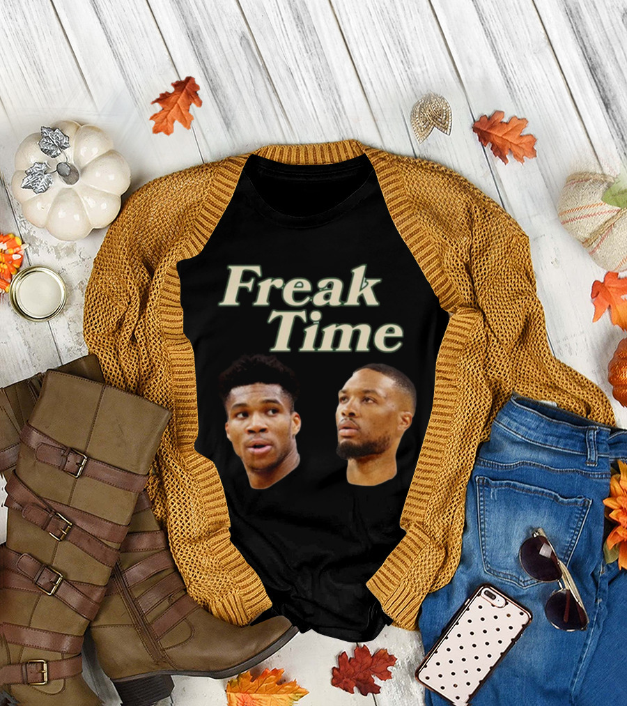Freak Time In Cream City Giannis and Damian Collaboration T-Shirt