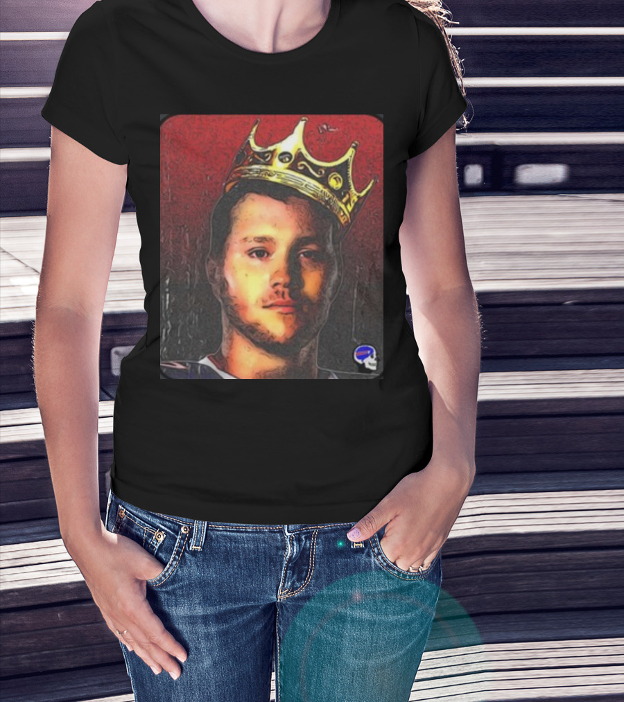 Goodberry Variant King Josh Of Buffalo Football Crown T-Shirt