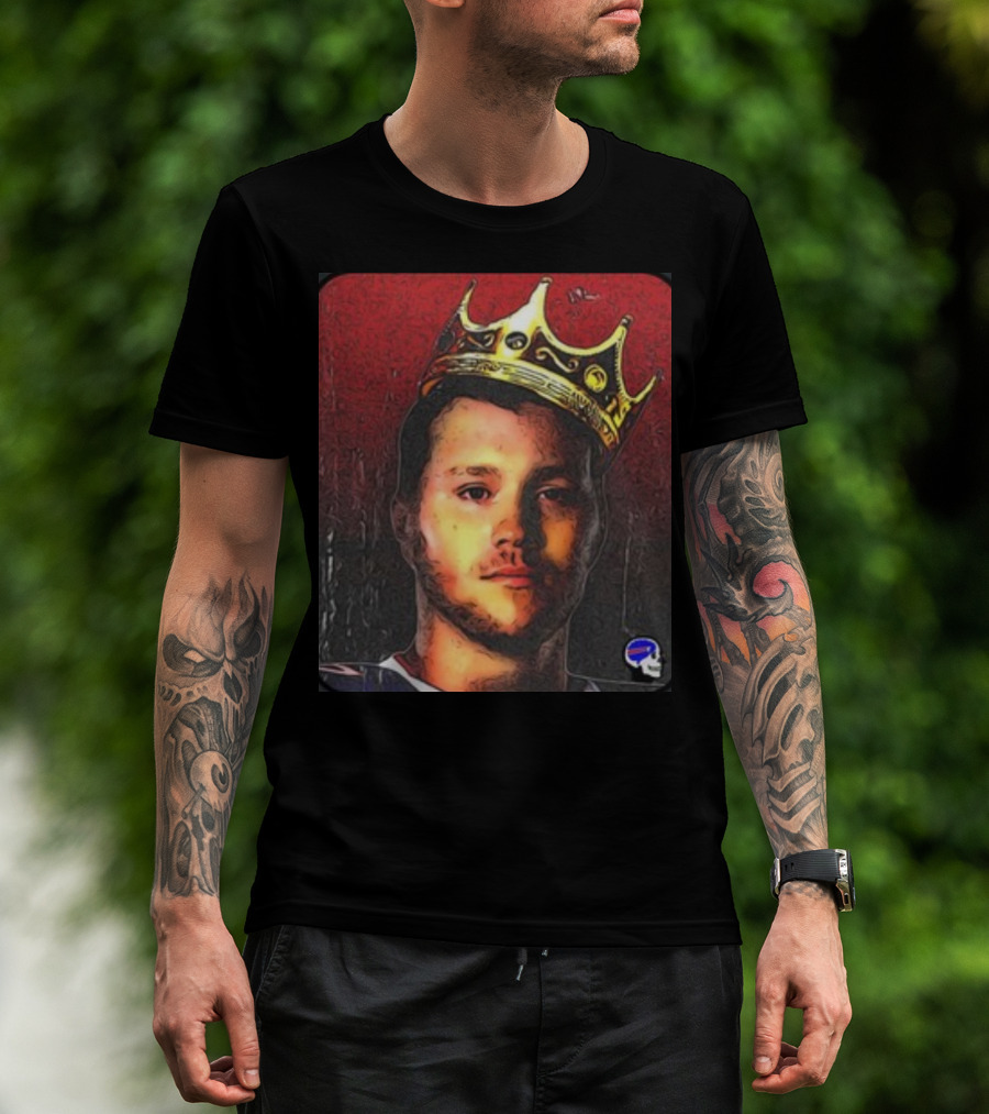 Goodberry Variant King Josh Of Buffalo Football Crown T-Shirt