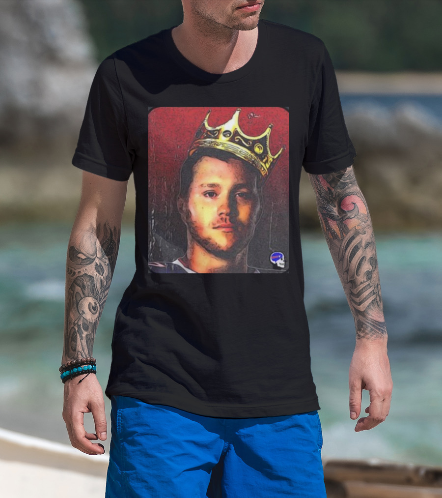 Goodberry Variant King Josh Of Buffalo Football Crown T-Shirt
