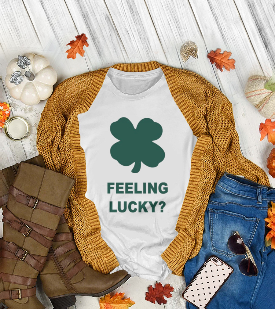 Paul Mescal Feeling Lucky Shamrock T-Shirt