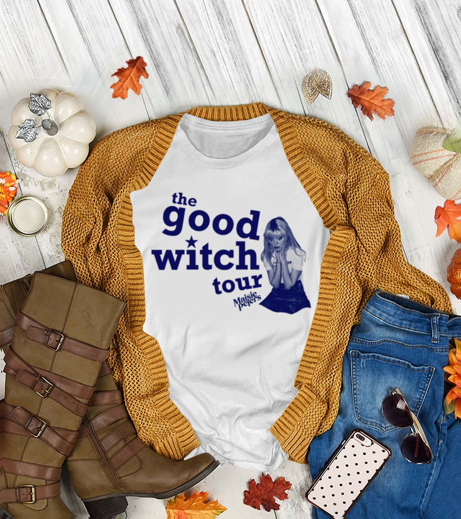 The Good Witch Tour Maisie Peters Blue T-Shirt