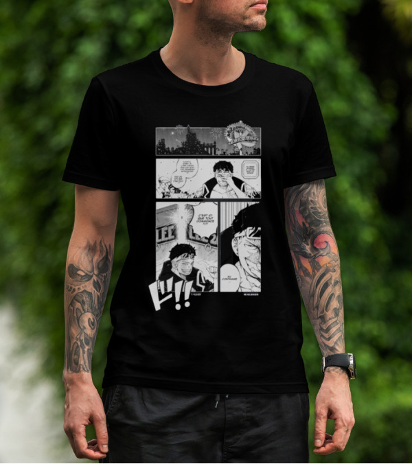 Karmine Corp Piece Of History Manga Comic Scene Chapter₪7 T-Shirt
