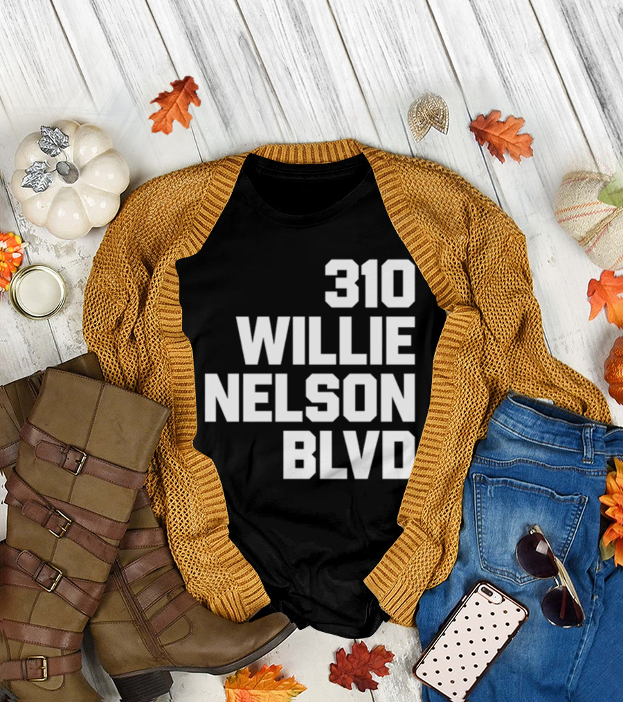 310 Willie Nelson Blvd T-Shirt
