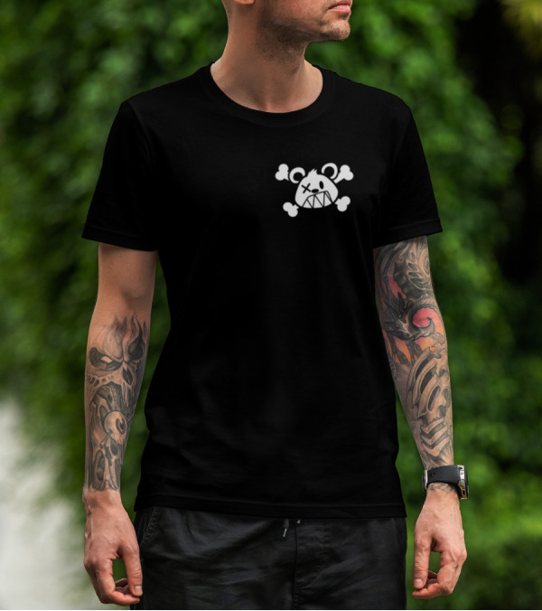 Killabears Killas-Ceramic Crossbones X-Eyed Bear T-Shirt