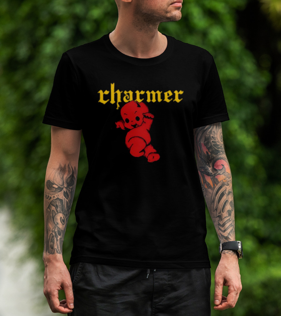 Charmer Cute Red Devil Character T-Shirt