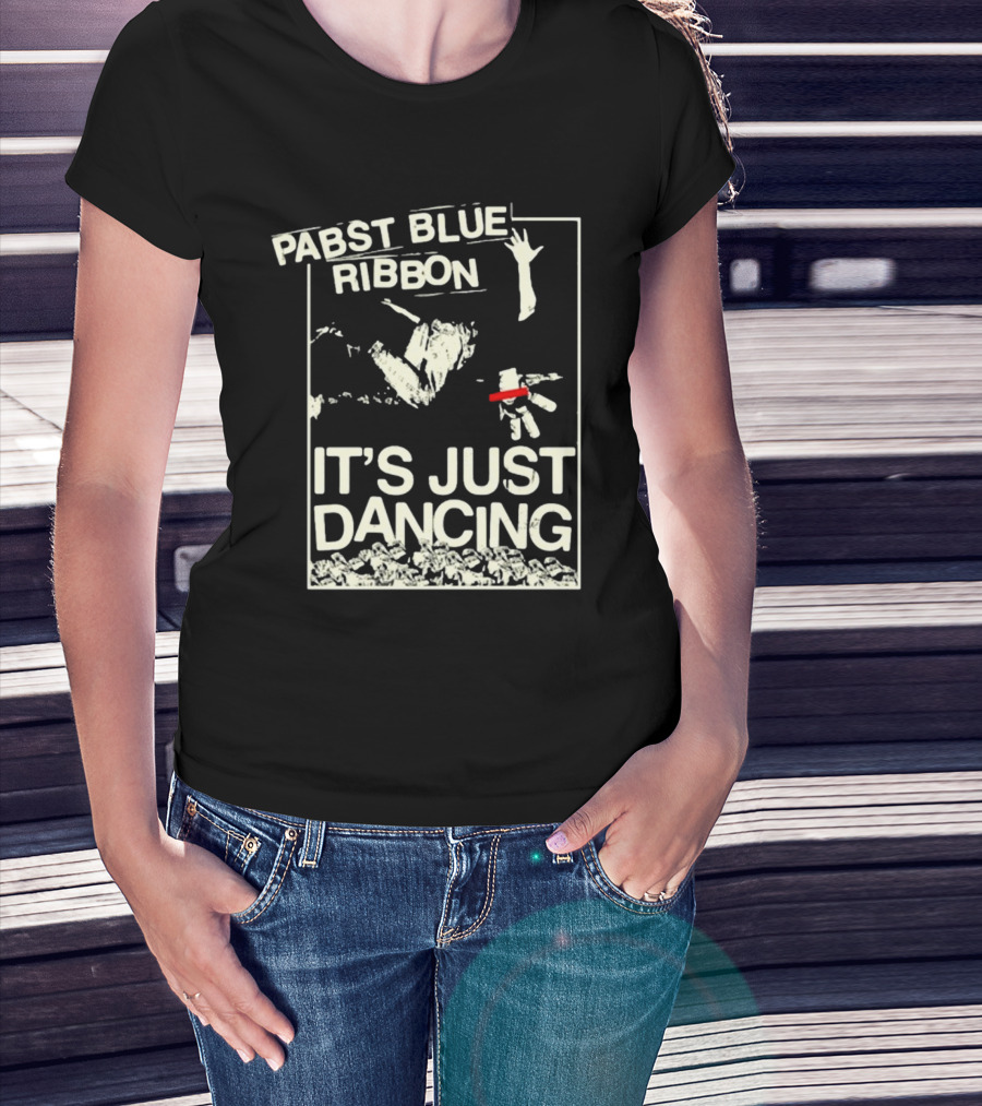 Pabst Blue Ribbon It's Just Dancing T-Shirt