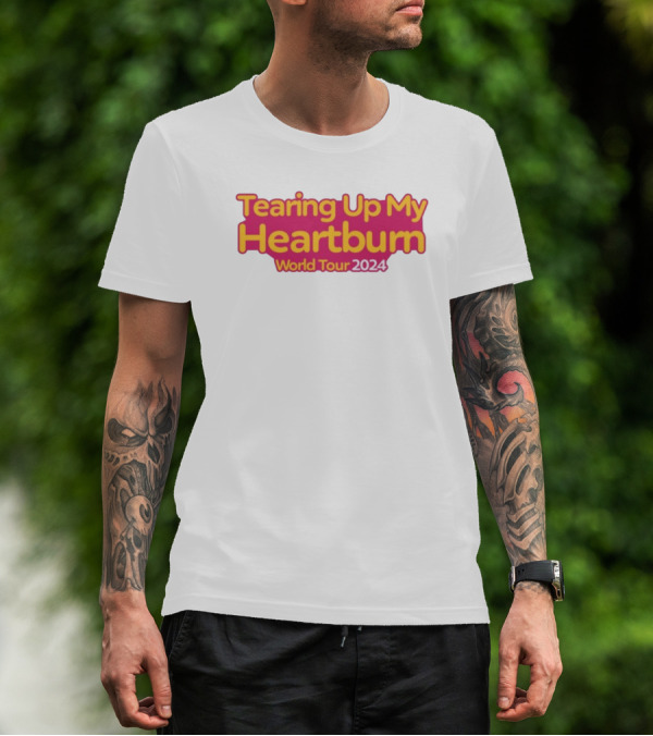 Tearing Up My Heartburn World Tour T-Shirt